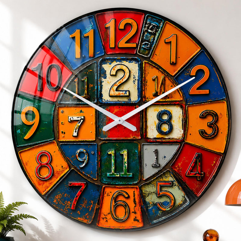 Retro Number Collage lifestyle view