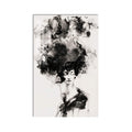 Artronauts Glass Print Ink Cloud Woman Glass Wall Art
