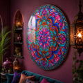 Pink Jewel Mandala angled lifestyle view
