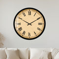 Vintage Roman Numerals with black frame