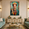 Floral Icon Portrait lifestyle view