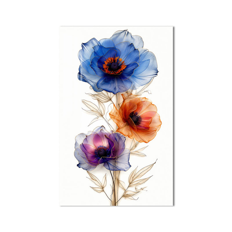 Chromatic Poppy Trio product shot on white background