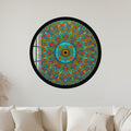 Radiant Guardian Eye with gold frame