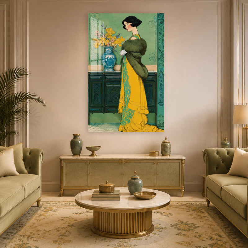 Golden Gown Elegance lifestyle view
