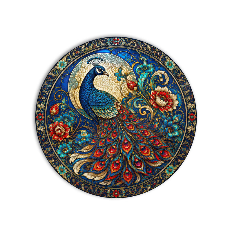 Golden Peacock Moon product shot on white background