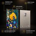 Botanical Women — tempered glass, ultra HD print, ready to hang
