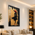 Crimson Hat Elegance lifestyle view