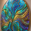 Stained Glass Radial Swirl lifestyle view