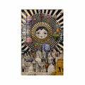 Artronauts Glass Print City Of Floating Dreams Glass Wall Art