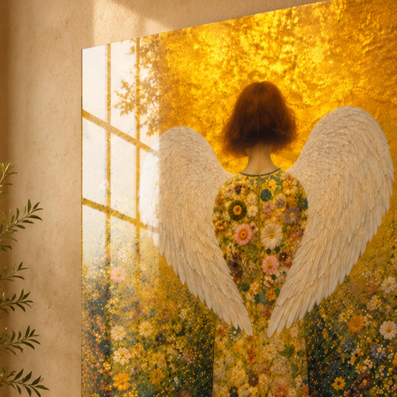 Golden Garden Angel lifestyle view