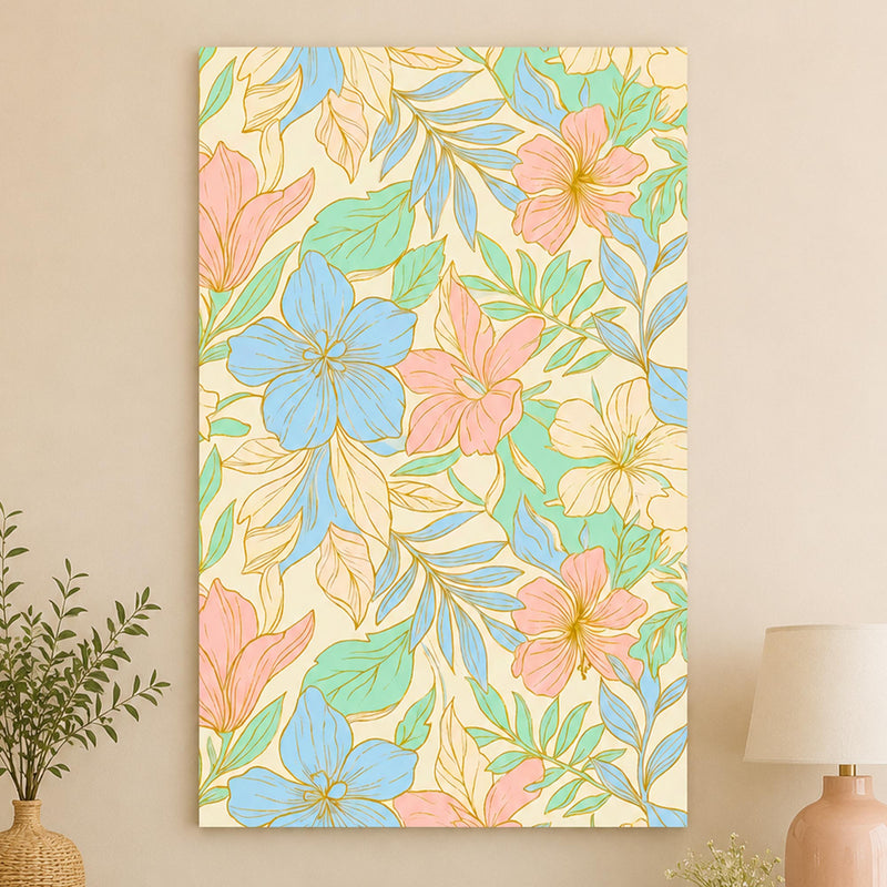 Pastel Garden Blooms lifestyle view