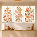 Bohemian Sunshine with silver frame