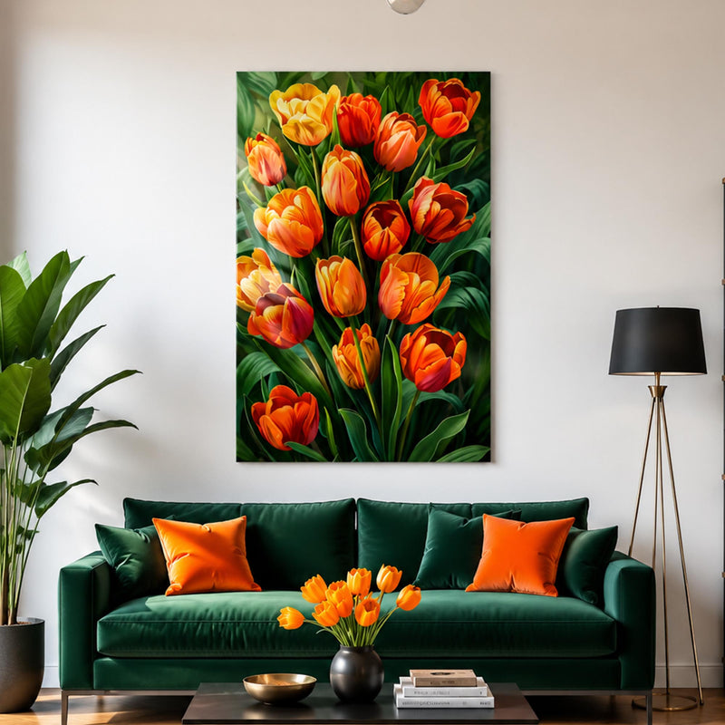 Radiant Tulip Garden lifestyle view