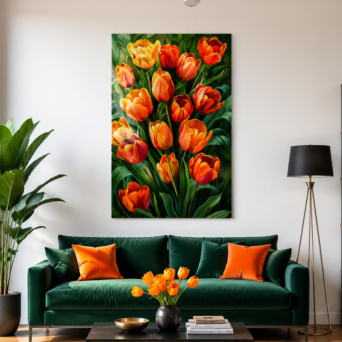 Radiant Tulip Garden lifestyle view