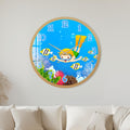 Underwater Snorkelling Adventure with gold frame