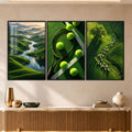 Green Escape with black frame