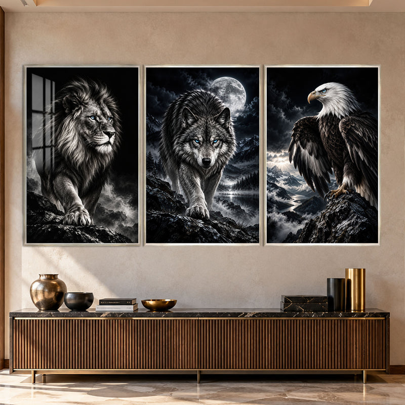 Wild Guardians with silver frame
