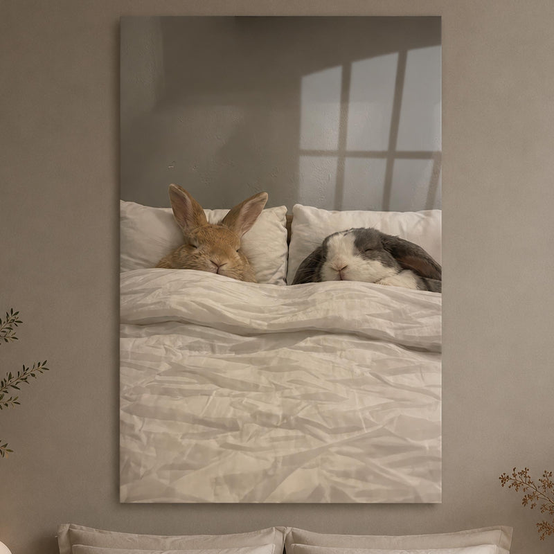 Cozy Bunny Bedmates lifestyle view