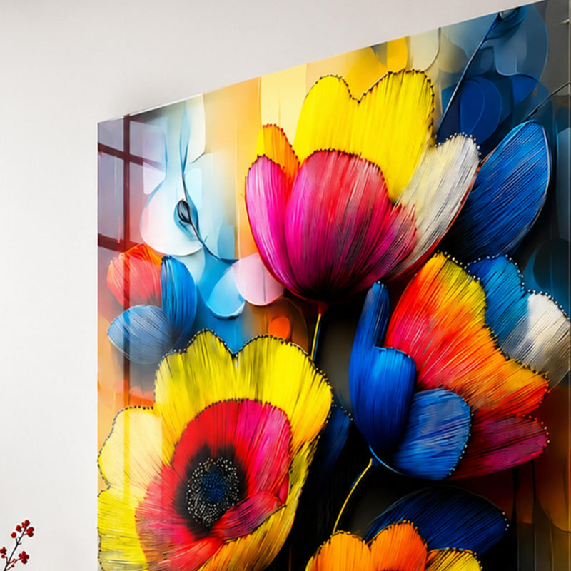 Vibrant Poppy Bouquet lifestyle view