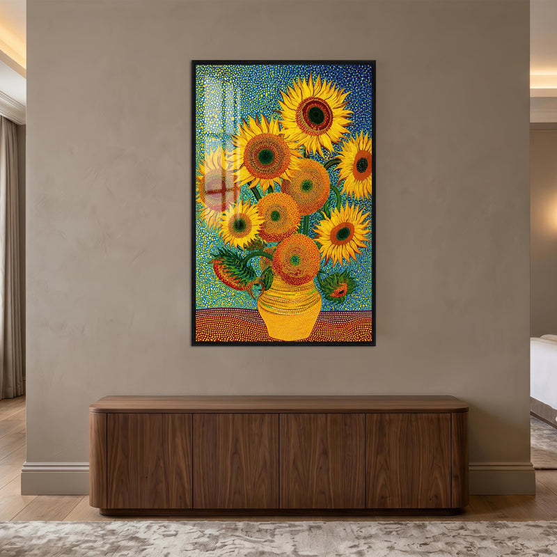 Radiant Sunflower Bouquet lifestyle view