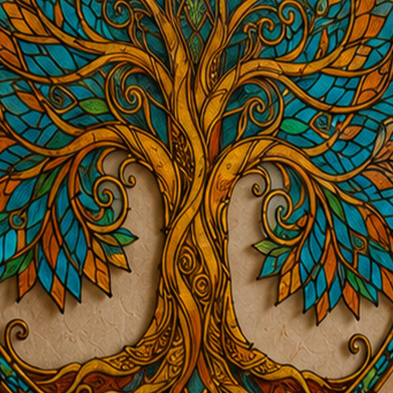 Stained Glass Tree Of Life II lifestyle view