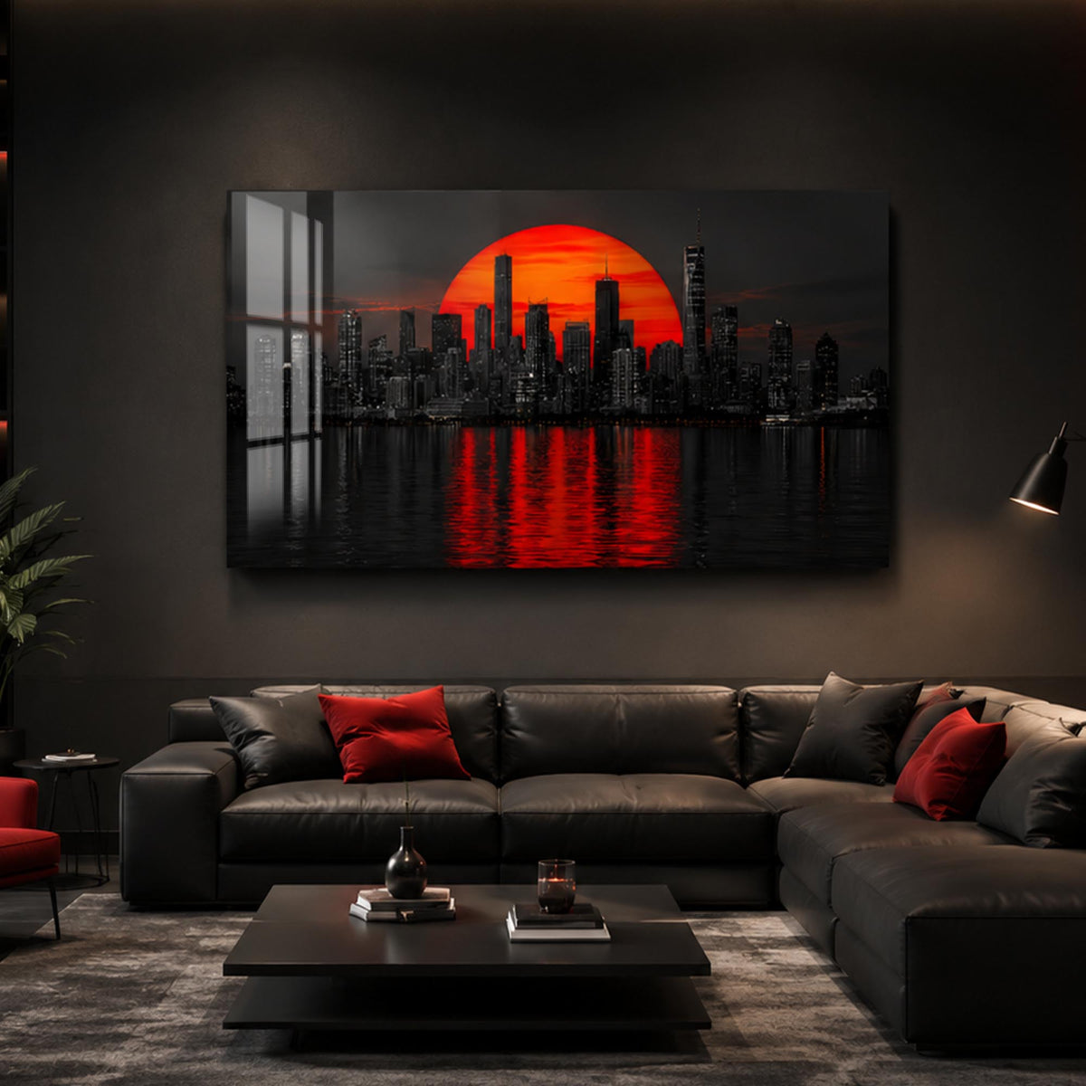 Crimson City Sunset lifestyle view