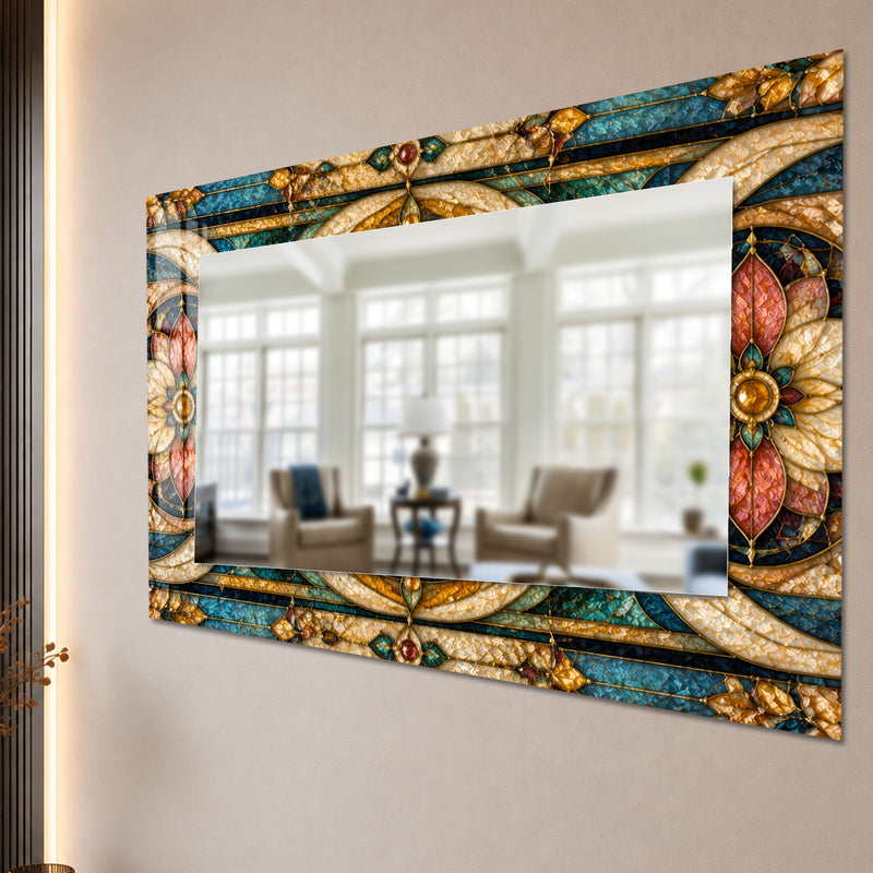 Jeweled Lotus Mosaic lifestyle view