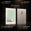 Tokyo Mosaic Lines — tempered glass, ultra HD print, ready to hang
