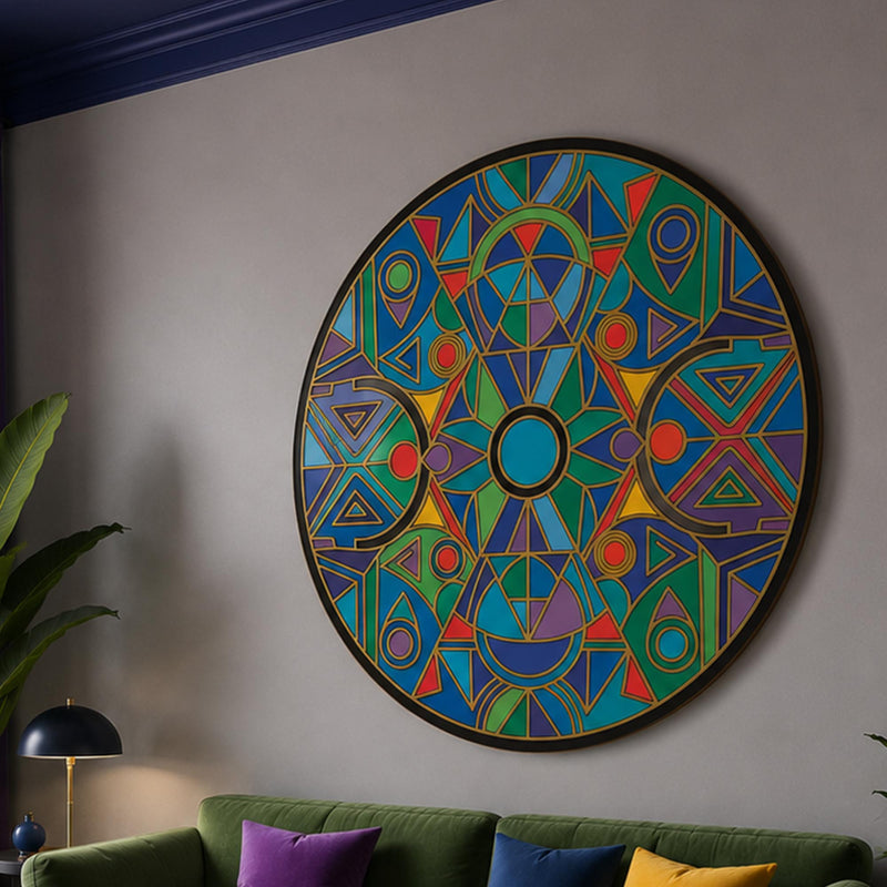 Enamel Geometric Kaleidoscope lifestyle view