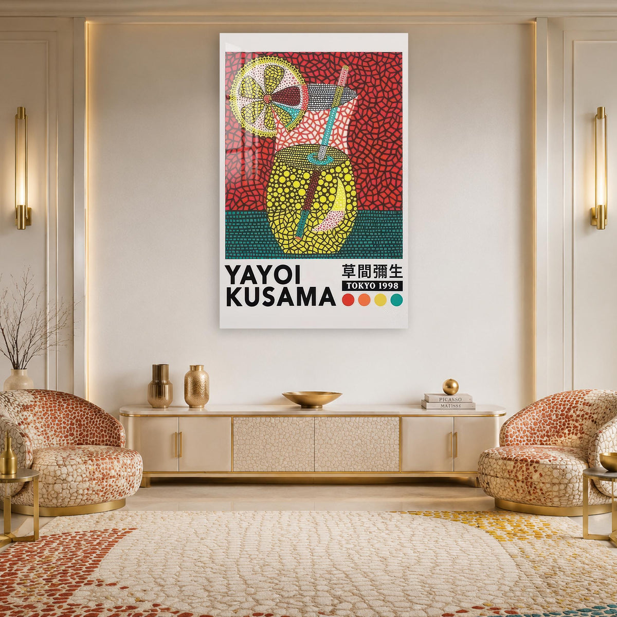 Dotted Artist Portrait lifestyle view