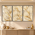 Golden Leaf with black frame