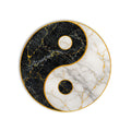 Marble Yin Yang product shot on white background