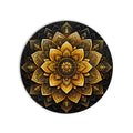 Golden Lotus Mandala product shot on white background