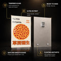 Kusama Tokyo Dots — tempered glass, ultra HD print, ready to hang