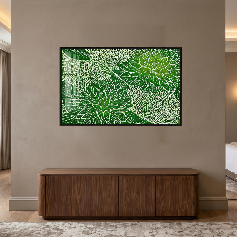 Emerald Lace Blooms lifestyle view