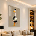 Striped Duck Character angled lifestyle view