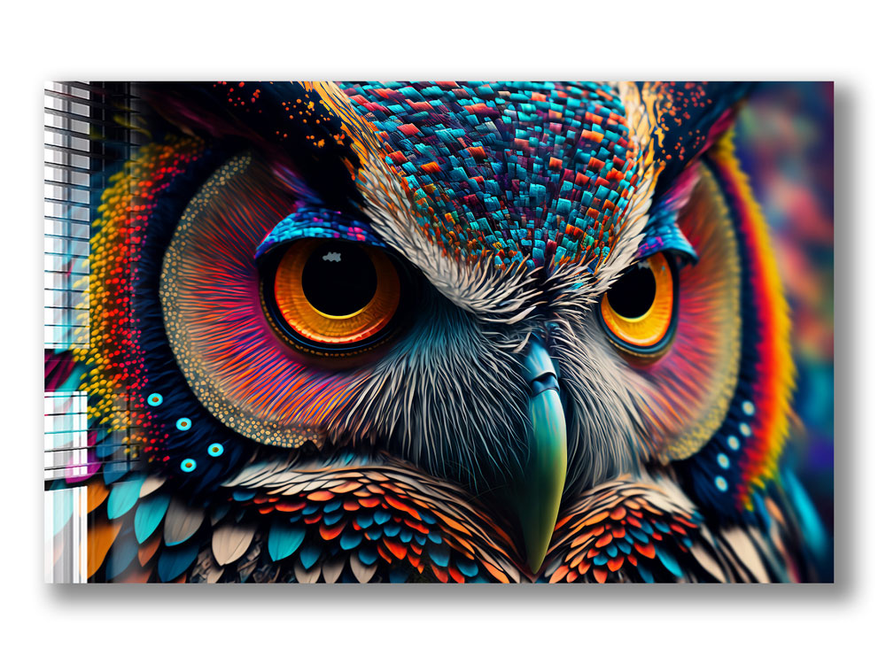 Colourful Owl