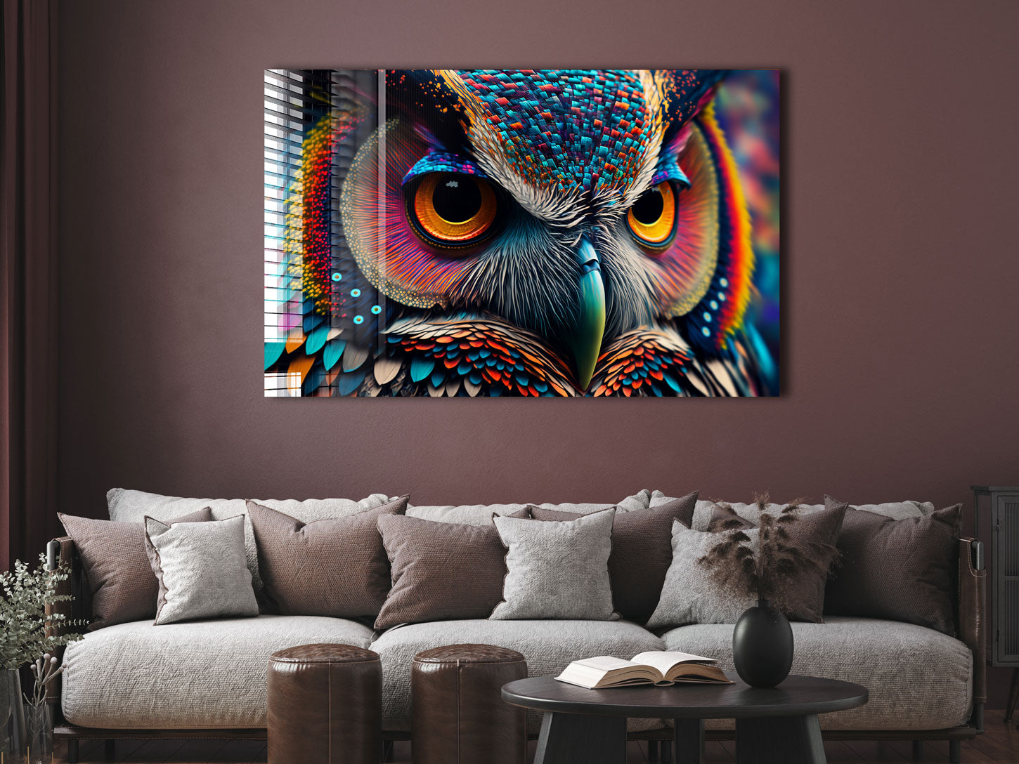 Colourful Owl