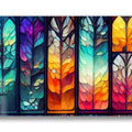 Artronauts Glass Print Windows Stained Glass Effect