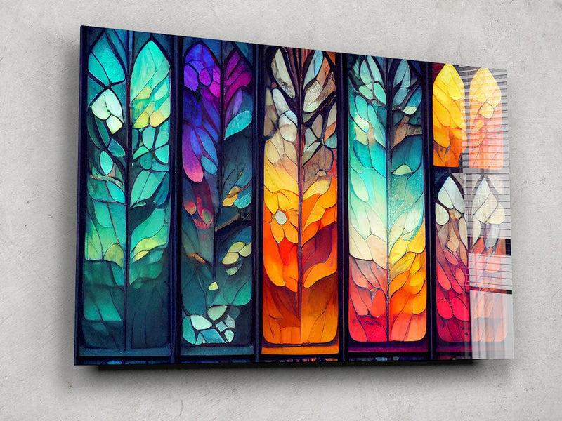 Artronauts Glass Print Windows Stained Glass Effect