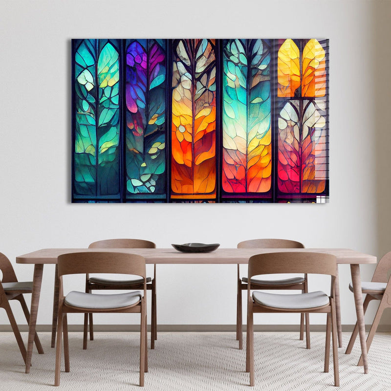 Artronauts Glass Print Windows Stained Glass Effect