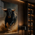 Charging Black Bull lifestyle view