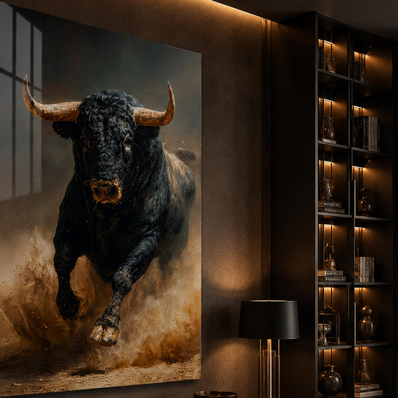 Charging Black Bull lifestyle view