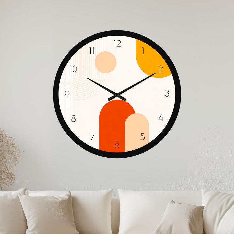 Retro Arch Shapes with black frame