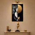 Golden Elegance with gold frame