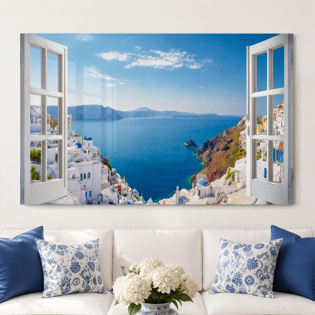 Santorini Window View lifestyle view