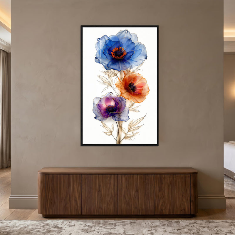 Chromatic Poppy Trio lifestyle view