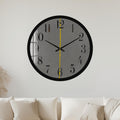 Industrial Yellow Stripe with black frame