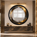 Gilded Orbit with black frame