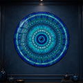 Turquoise Filigree Evil Eye Mandala lifestyle view